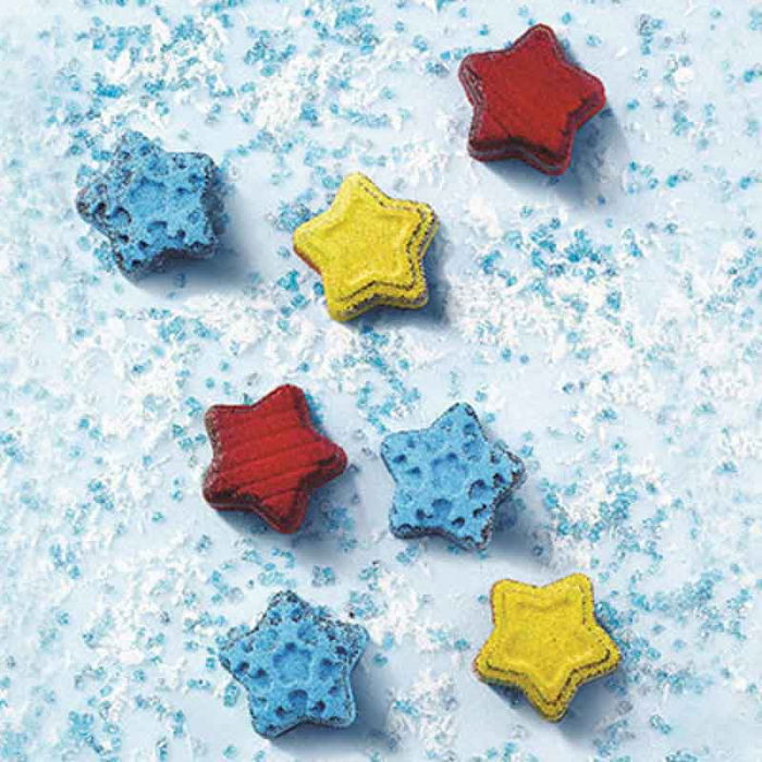 Forma Silicon Praline Silikomart Stelute Ø 3 x H 1.5 cm, 5.6 ml, 15 cavitati (SCG45) [2]