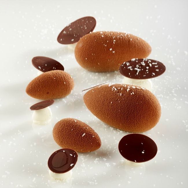 Forma Pavoflex 60x40 cm Quenella 3D 6.6x3.5xh2.6 cm, 49 cavitati, 34 ml [2]