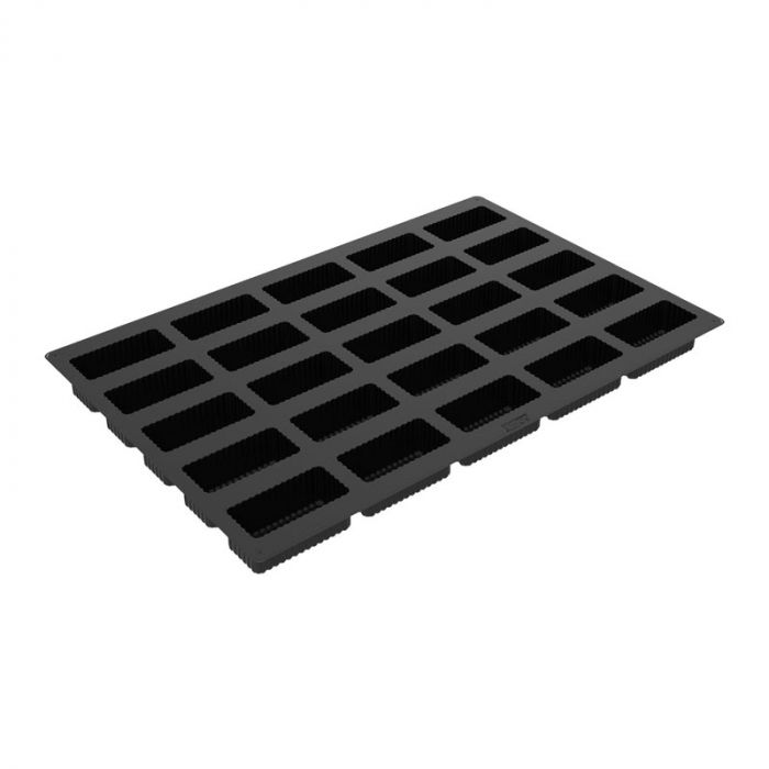 Forma Silicon Righe 10 x 4.8 x H 4 cm, 25 cavitati, 180 ml (SQ085) [3]