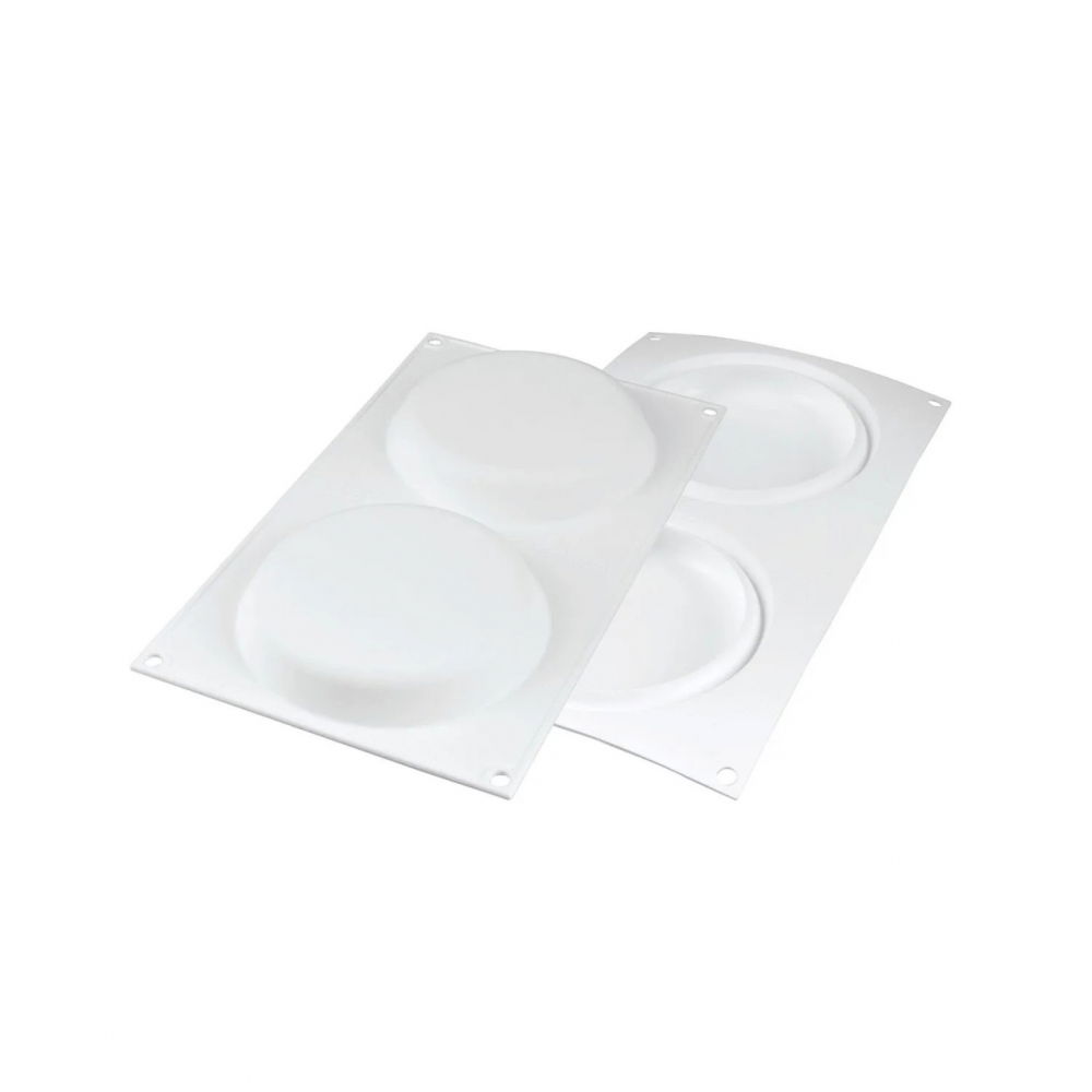 Forma Silicon Round Ø 12.2 x H 2 cm, 2 cavitati x 235 ml [3]