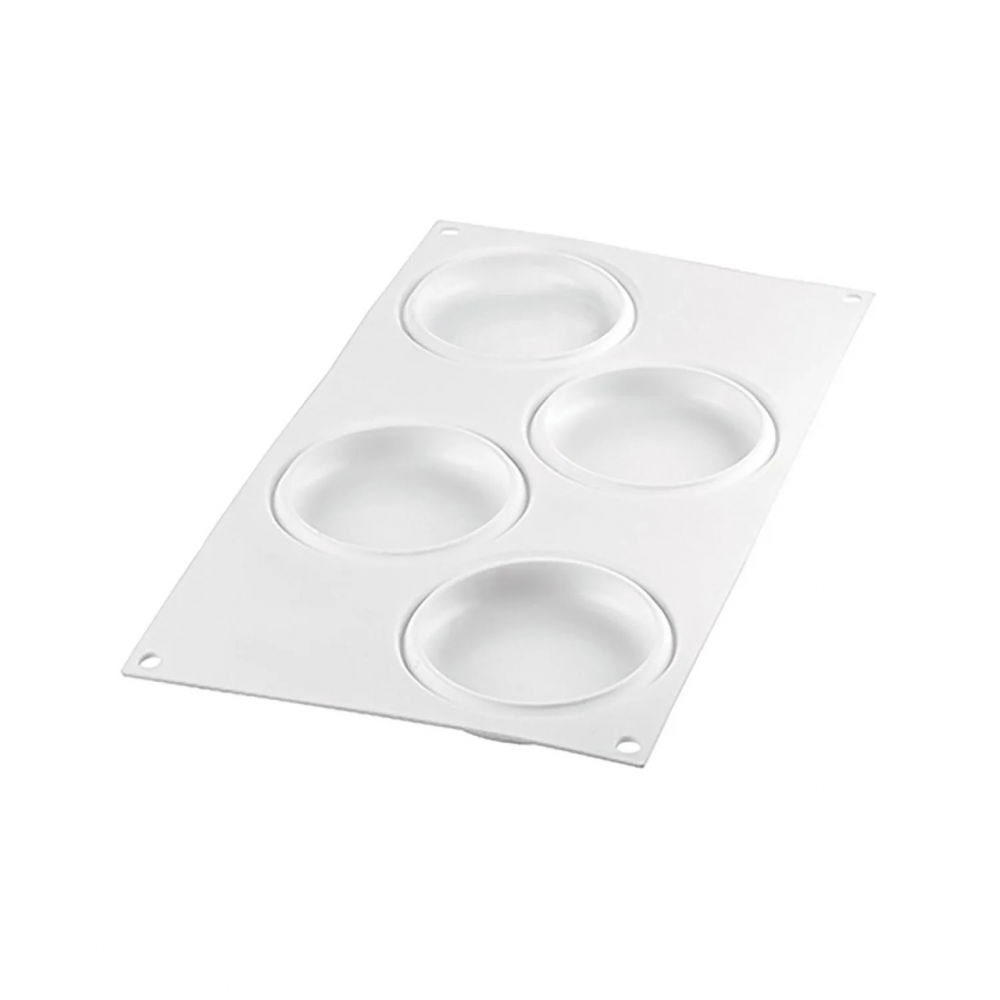 Forma Silicon Round Ø 8.5 x H 1.5 cm, 4 cavitati x 80 ml [5]