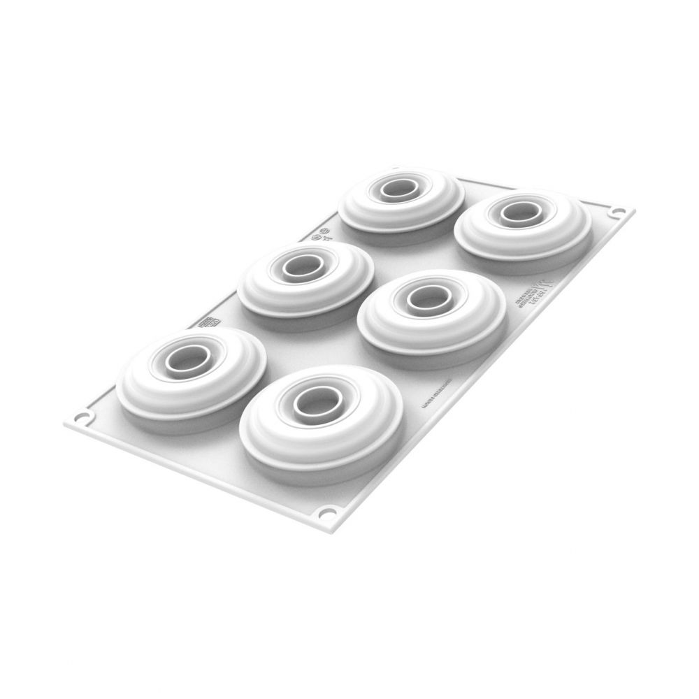 Forma Silicon Sara 7.4 x 7.5 x H 3 cm, 6 cavitati x 100 ml [3]