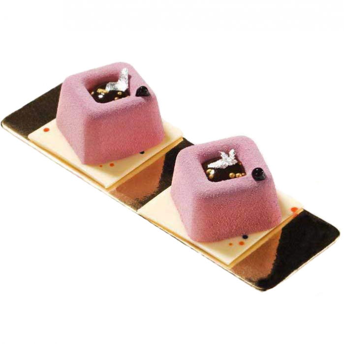 Forma Silicon Savarin Patrat Mediu 4.8 x 4.8 x H 2.9 cm, 15 cavitati (SF081) [2]