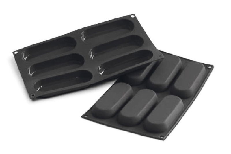 Forma Silicon Savoiardo 12.8x4.7xh1.7cm, 6 cavitati [1]