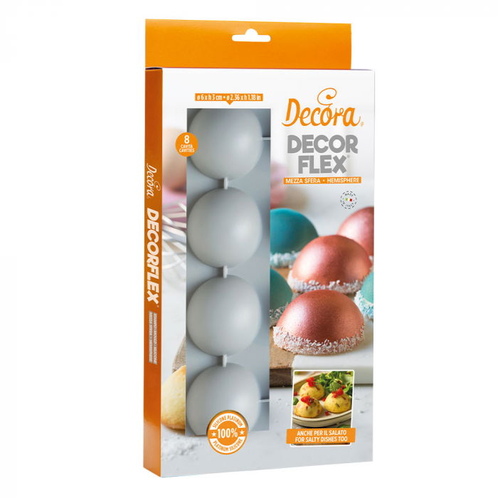 Forma Silicon Semisfera Ø 6 x H 3 cm, 8 cavitati [1]