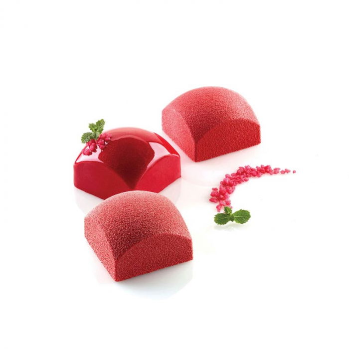 Forma Silicon Sfera Patrata 6 x 6 x H 3.9 cm, 8 cavitati, 110 ml [1]