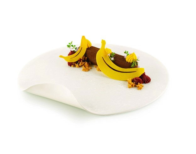 Forma Silicon Silikomart NaturaE Banana 2 modele 10.3 x 5.2 x H 2 cm - 6.2 x 3.1 x H 2 cm, 1.2 - 3.4 ml, 31 cavitati [1]