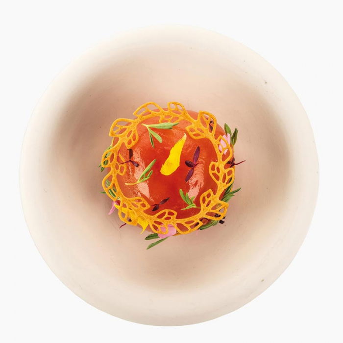 Forma Silicon Silikomart NaturaE Coronite Ø 7.7 x H 0.15 cm, 5 ml, 9+9 cavitati [4]