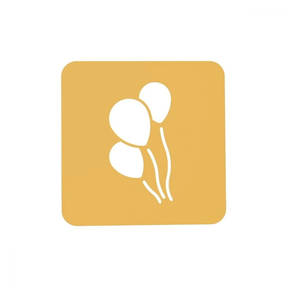 Forma Silicon Silikomart NaturaE Decor Balon 16 x 16 x H 0.1 cm, Set 2 buc [2]