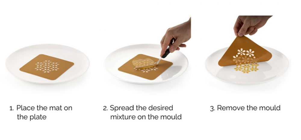 Forma Silicon Silikomart NaturaE Decor Flori Ø 10 x H 0.1 cm, Set 2 buc [7]