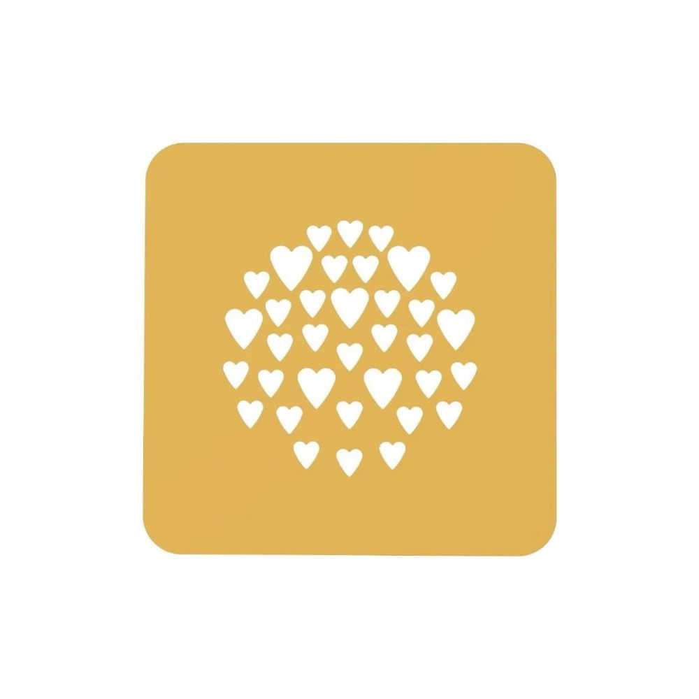 Forma Silicon Silikomart NaturaE Decor Inima Ø 10 x H 0.1 cm, Set 2 buc [2]