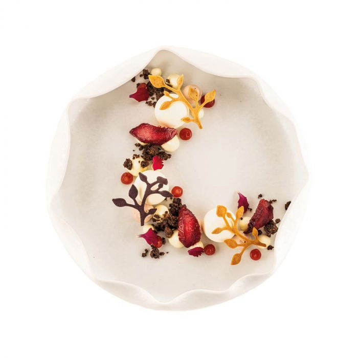 Forma Silicon Silikomart NaturaE Eden - Lauri 7.3 x 4.75 x H 0.15 cm, 4 ml, 12+12 cavitati [3]