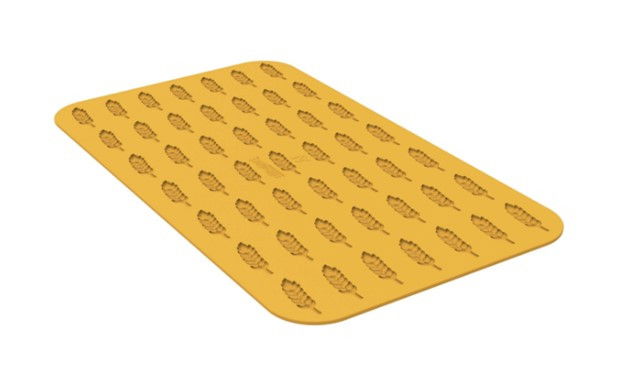 Forma Silicon Silikomart NaturaE Spic Grau 5.5 x 1.7 x H 2 cm, 1 ml, 54 cavitati [2]