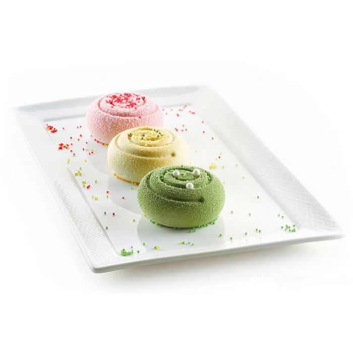 Forma Silicon Spirala Ø 6.8 x H 3.7 cm, 6 cavitati x 100 ml [1]