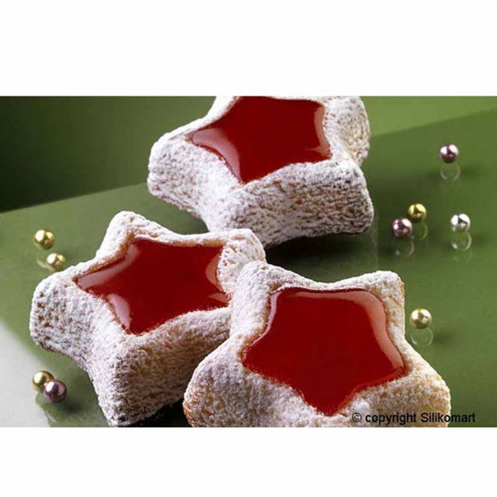 Forma Silicon Stelute Ø7xH2.5cm, 8 cavitati (SF107)  [2]