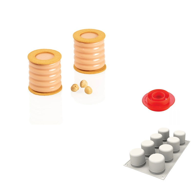 Forma Silicon Sweet Layers Ø 5.5 x H 5.5 cm, 6 cavitati x 120 ml [2]