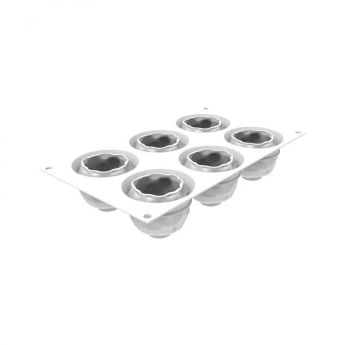 Forma Silicon Syrio Ø 6.8 x H 5.8 cm, 6 cavitati, 120 ml [2]