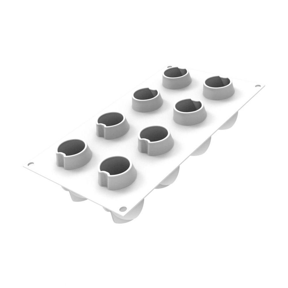 Forma Silicon Taki Ø 5 x H 7 cm, 8 cavitati x 100 ml [4]