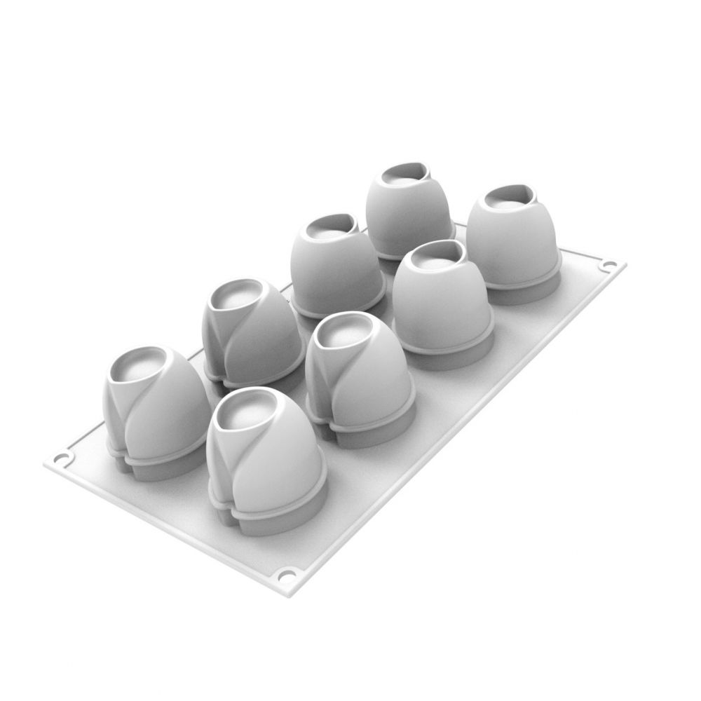 Forma Silicon Taki Ø 5 x H 7 cm, 8 cavitati x 100 ml [3]