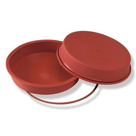Forma Silicon Tarta / Blat, margine dreapta Ø24xH4.2 cm, cu Inel [1]