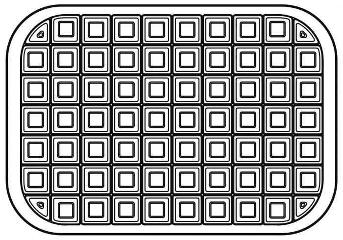Forma Silicon TOP-IceCream Tablet 36x25xH1.85 cm, 1 cavitate [3]