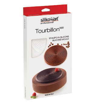 Forma Silicon TOP / Insertie Tourbillon 100 Ø 14 x H 0.9 cm, 2 cavitati [3]