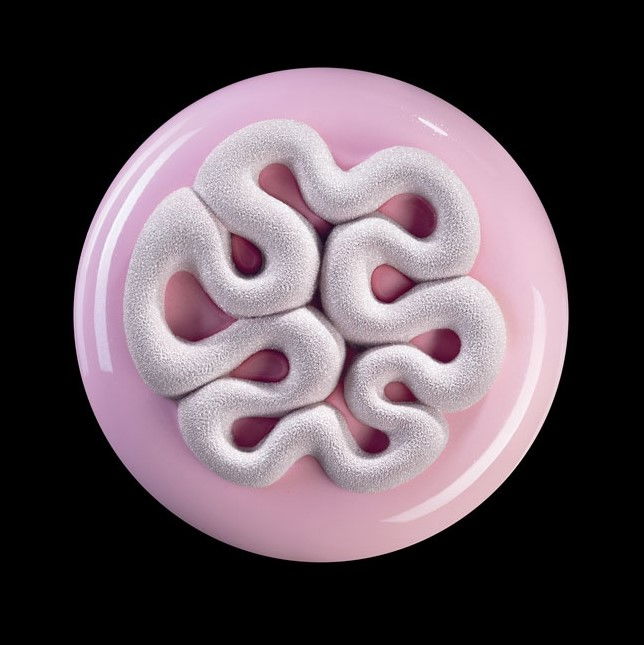 Forma Silicon TOP Jelly Mini Ø11xH1.1 cm, 2 cavitati [1]