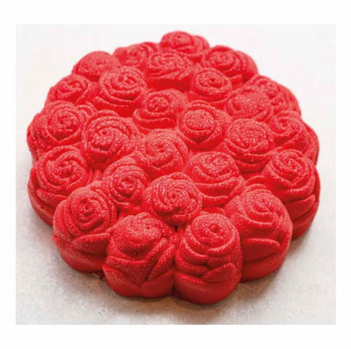 Forma Silicon Tort 3D Buchet de Trandafiri Ø 18.5 x H 6 cm, 1100 ml [1]