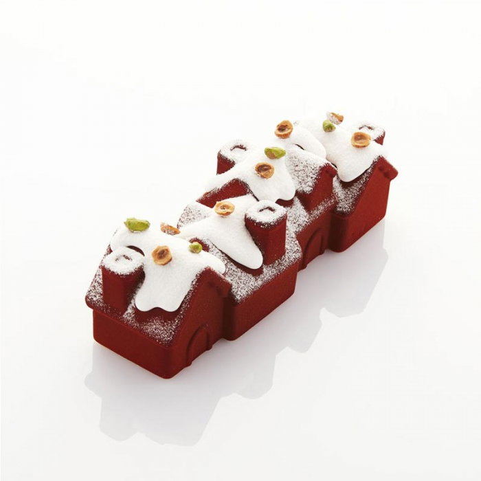 Forma Silicon Tort 3D Chalet 25 x 8.3 x H 9 cm, 1230 ml [1]