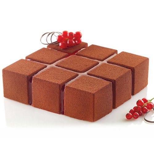 Forma Silicon Tort 3D Cubik 1400, 17.2 cm x 17.2 cm x 5 cm [1]