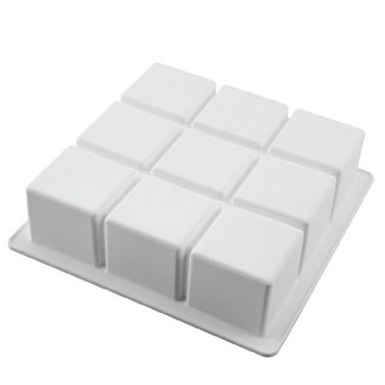 Forma Silicon Tort 3D Cubik 1400, 17.2 cm x 17.2 cm x 5 cm [2]