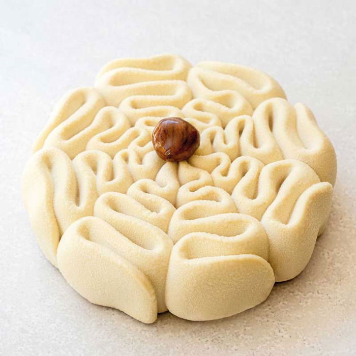 Forma Silicon Tort 3D Dentelle Ø 18 x H 5 cm, 1000 ml [1]