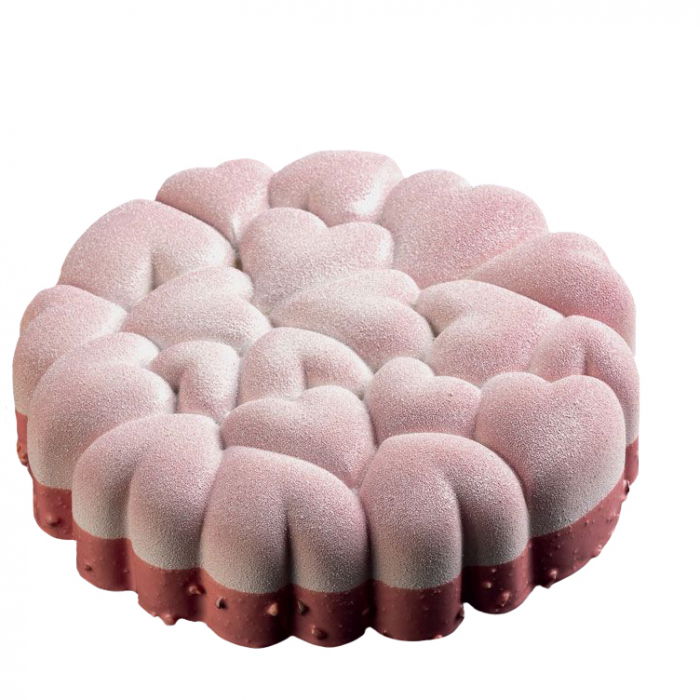 Forma Silicon Tort Inima 3D Eros Ø 17.9 x h 4.8 cm [1]