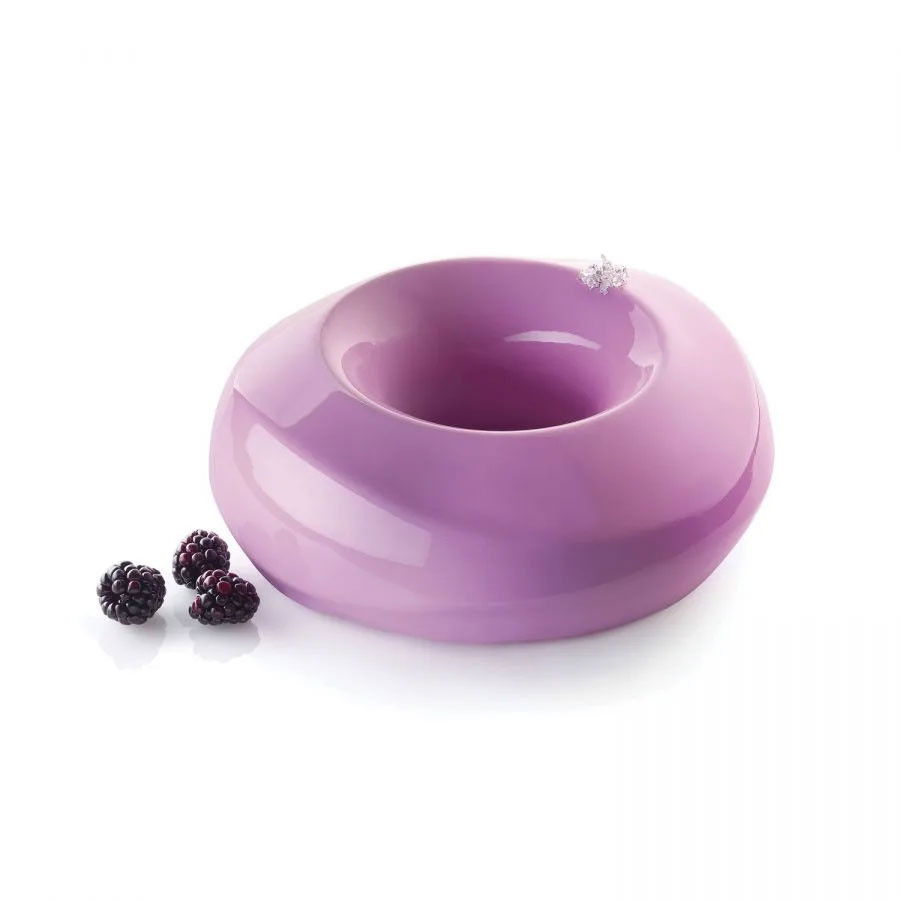 Forma Silicon Tort 3D Eternity Ø 22 x H 7.2 cm, 1800 ml - 2 piese [2]