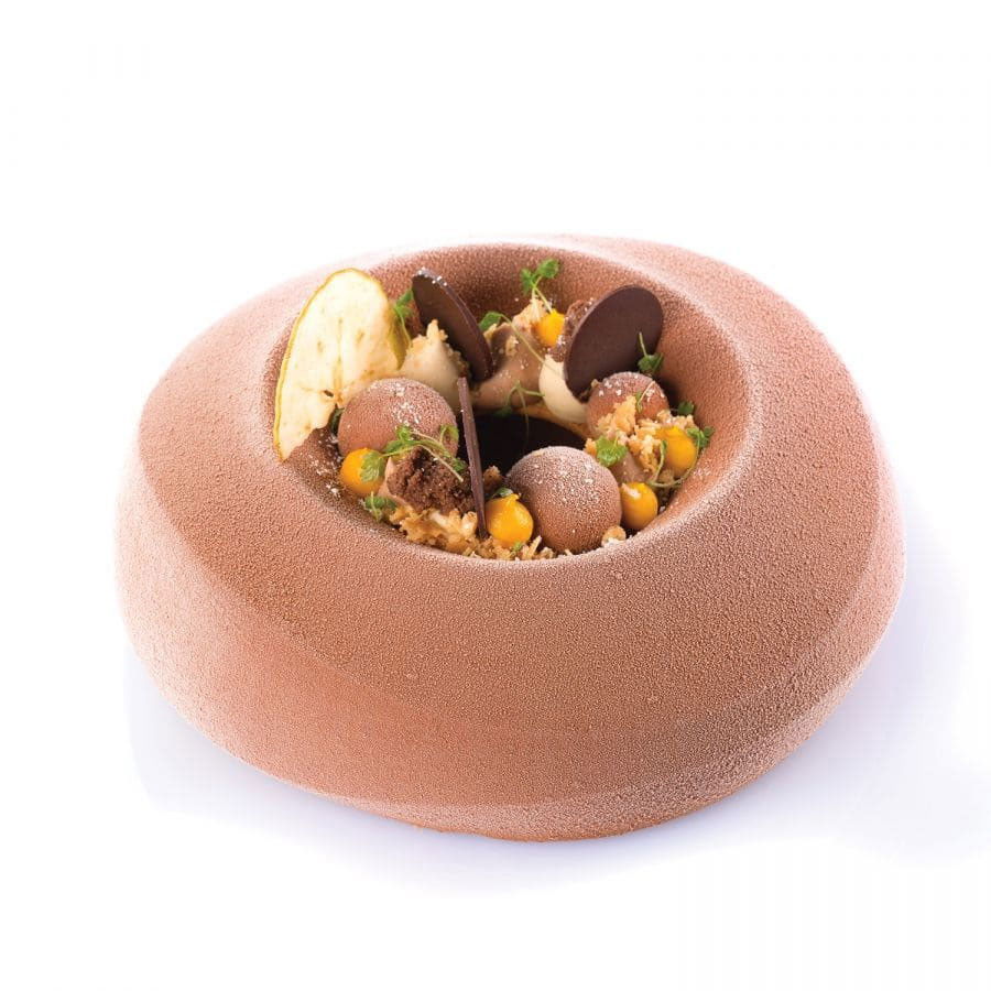 Forma Silicon Tort 3D Eternity Ø 22 x H 7.2 cm, 1800 ml - 2 piese [1]