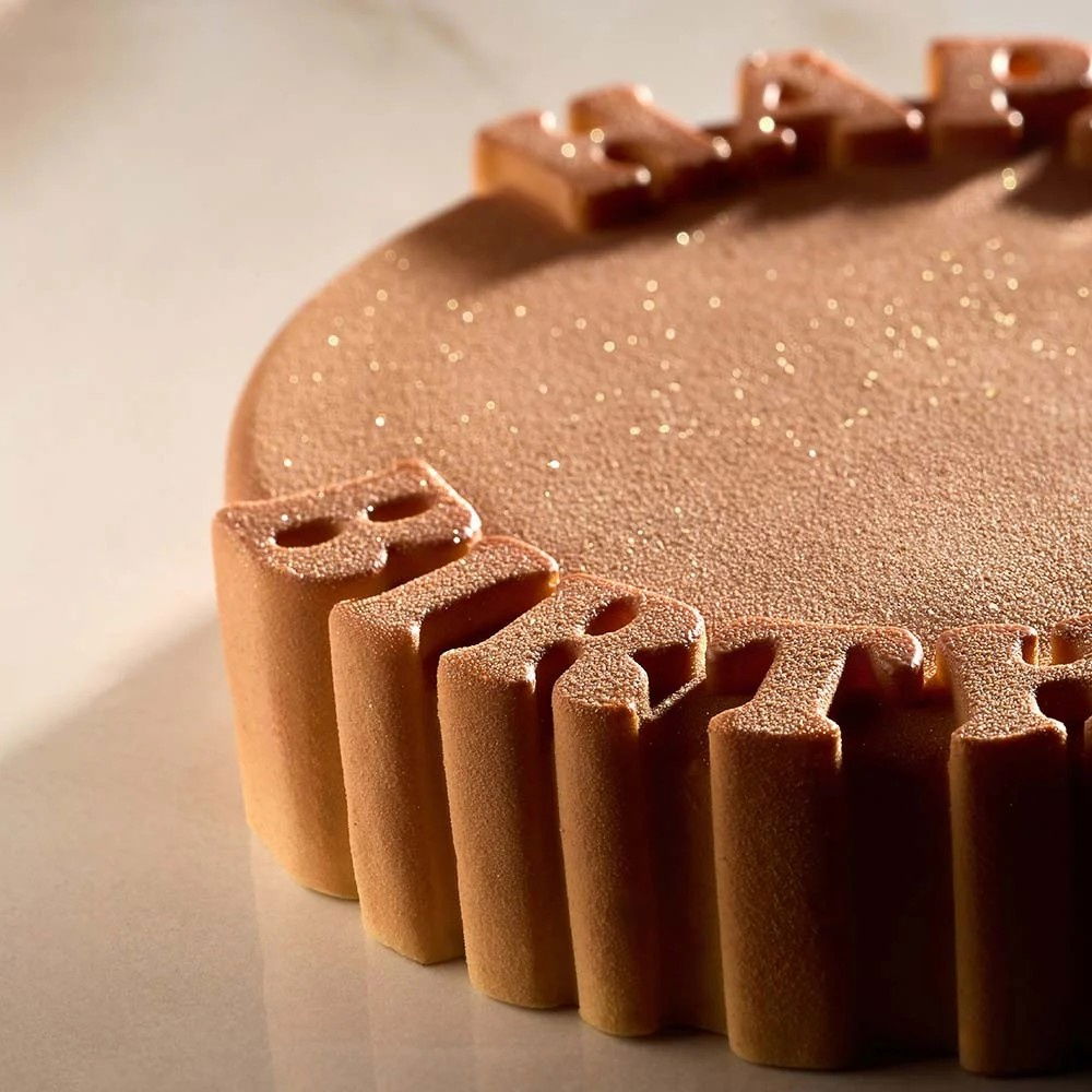 Forma Silicon Tort 3D Happy Birthday Ø 19 x H 4.5 cm, 1100 ml [3]