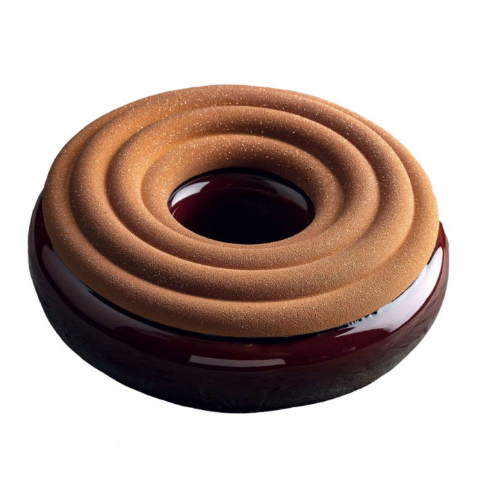 Forma Silicon Tort 3D Hula, kit top + baza,  Ø 18 x h 4 cm extern [1]