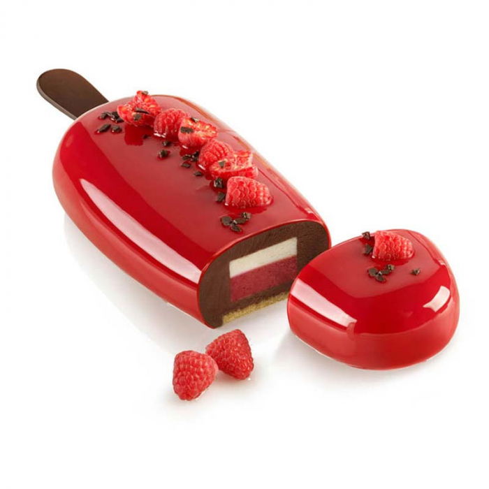 Forma Silicon Tort 3D Inghetata Stecco 18.5 x 9.5 x h 5.8 cm, 765 ml [2]