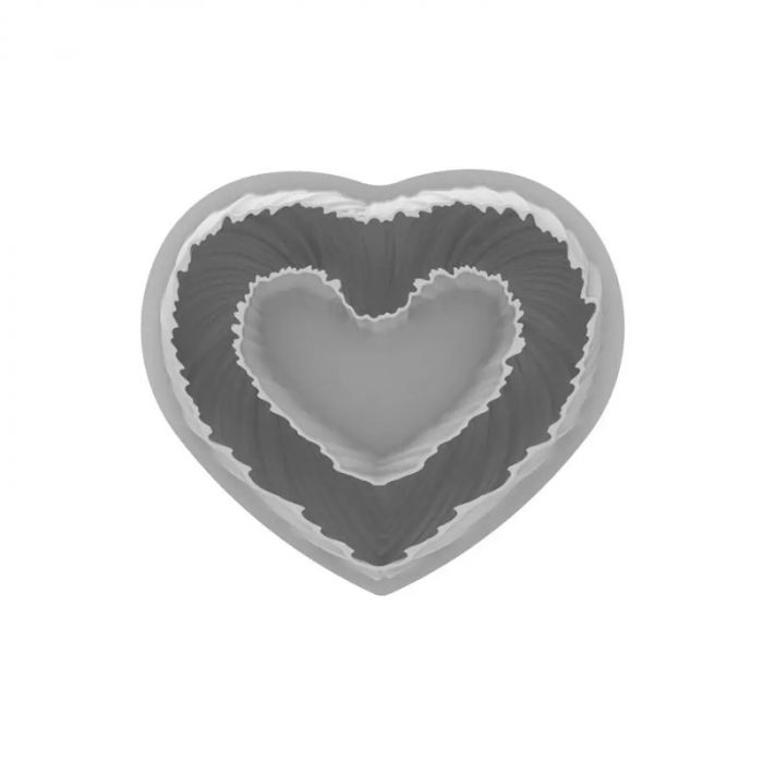 Forma Silicon Tort 3D Inima Intreccio 25 x 22 x H 5.2 cm, 1250 ml [3]