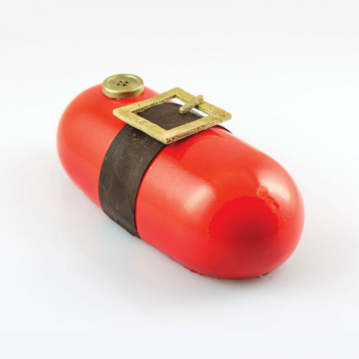 Forma Silicon Tort 3D Perna Jr Pillow 19 x 7.3 x H 6 cm + decupator, 600 ml [3]