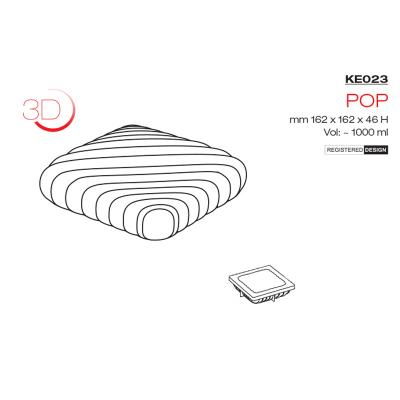 Forma Silicon Tort 3D Pop 16x16xH4.6 cm [5]