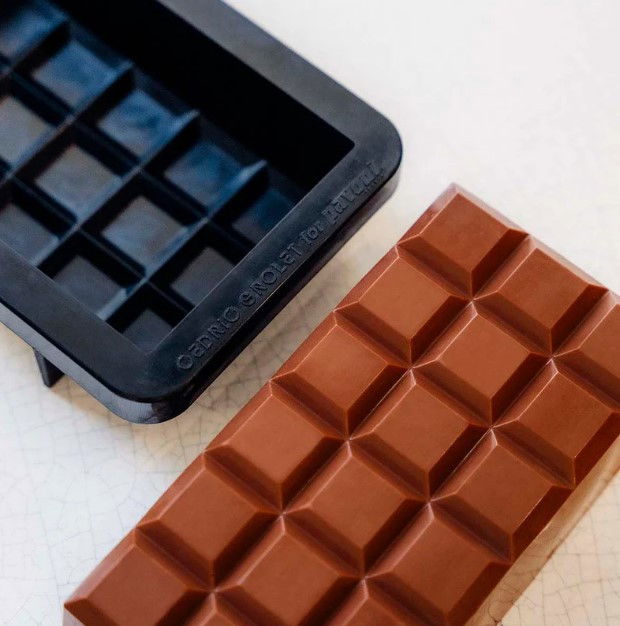 Forma Silicon Tort 3D Tableta Ciocolata 18.5 x 9.5 x H 4.5 cm, 750 ml [1]