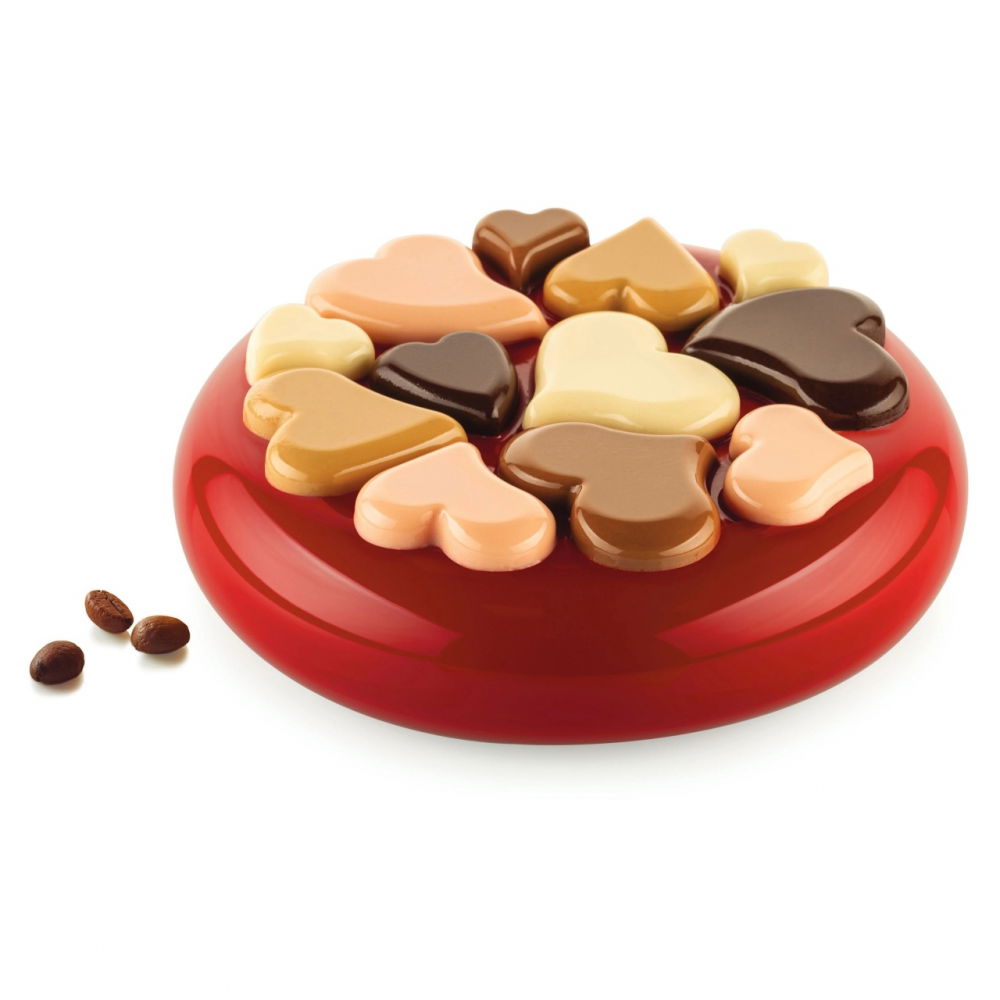 Forma Silicon Tort 3D Tender Ø 19 x H 6.5 cm, 1480 ml [1]