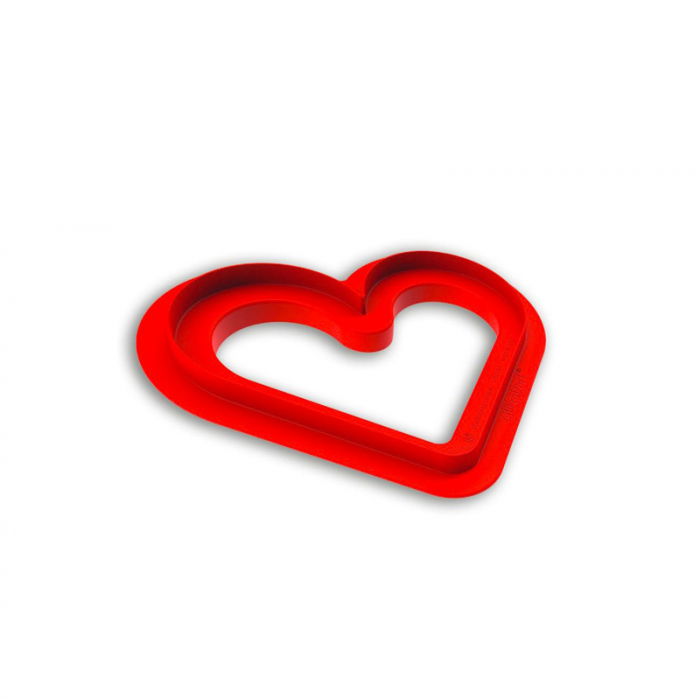 Forma Silicon Tort Love Story x 2 + Cutter 17.3 x 21 x H 1.8 cm, 412 ml [3]