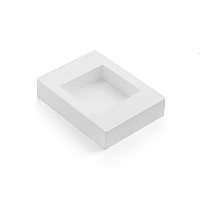 Forma Silicon Tort Patrat 10 x 10 x H 5 cm, vol. 495 ml [1]