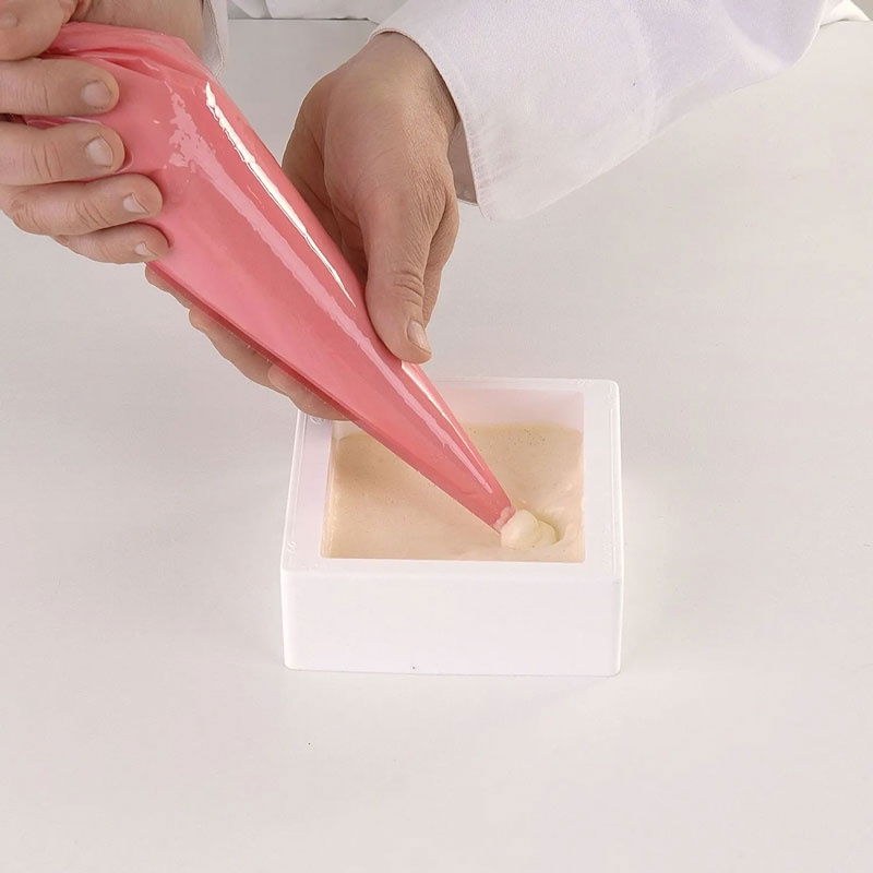 Forma Silicon Tort Patrat 16 x 16 x H 4 cm, vol. 1019 ml [4]