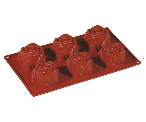 Forma Silicon Trandafiri Ø7.5xh4 cm, 6 cavitati [1]