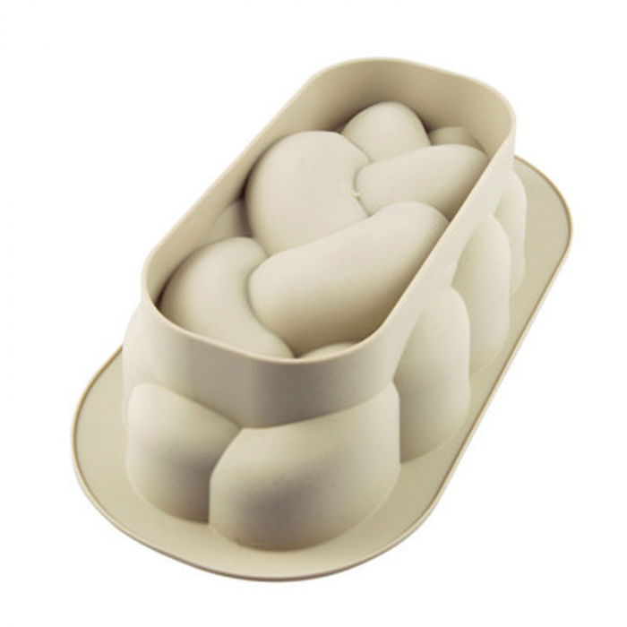 Forma Silicon Trunchi 3D Impletitura (Treccia) 28.8 x 15.6 x H 8.3 cm, 2100 ml [2]