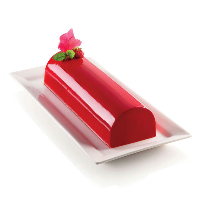 Forma Silicon Trunchi 3D Wood01 + covoras decor 25 x 9 x H 7 cm, 1300 ml [2]