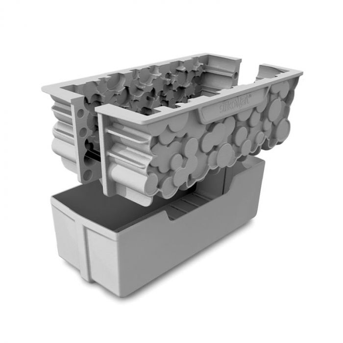 Forma Silicon Trunchi 3D Woody 24 x 10 x H 8.2 cm, 1100 ml [2]